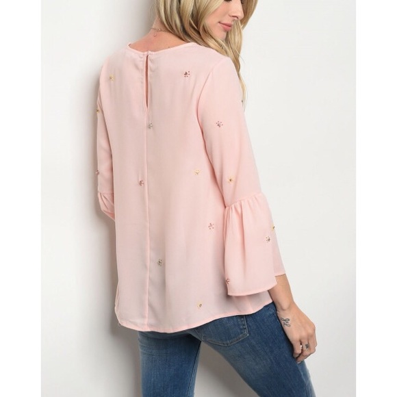 Pink babydoll blouse - Picture 2 of 2